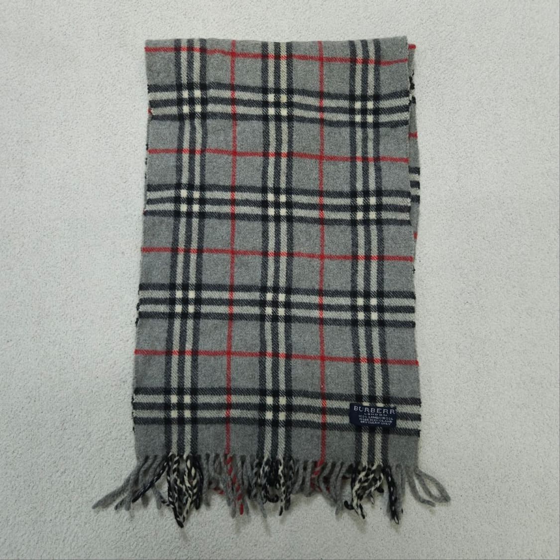 정품 버버리 램스울 머플러 상품이미지2