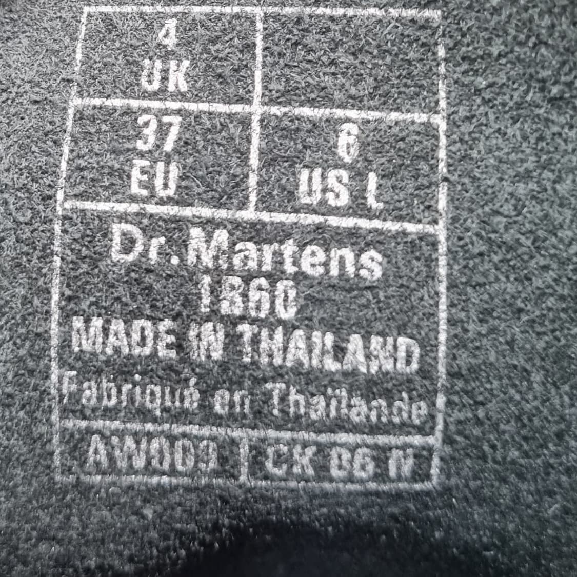 닥터마틴 1B60 여성롱부츠37 240 상품이미지6