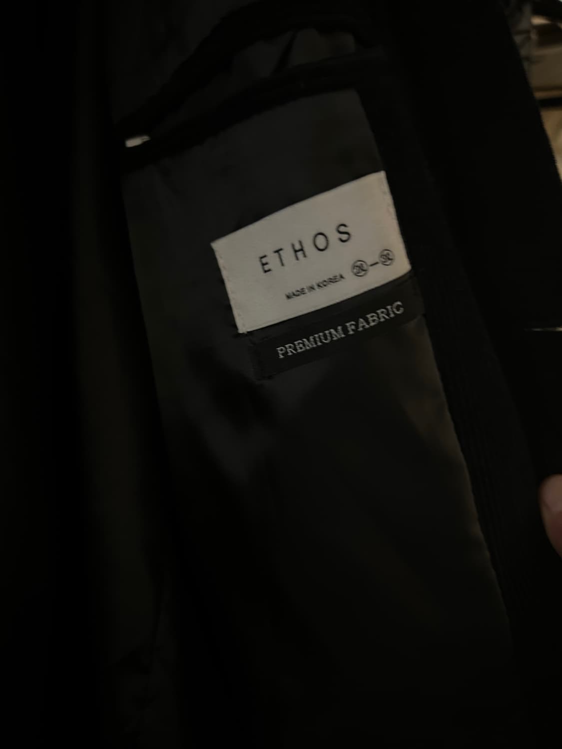 Ethos 블랙 코듀로이 자켓 상품이미지2