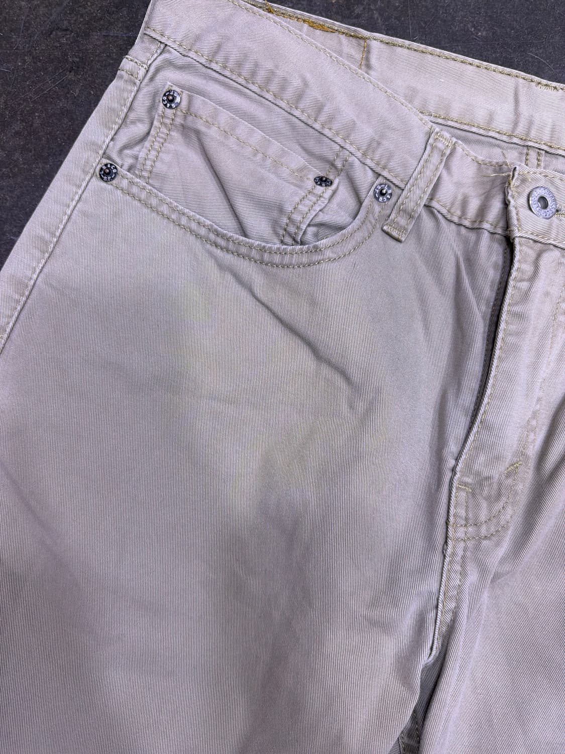 리바이스 511 슬림핏 베이지 코튼팬츠 34 상품이미지4