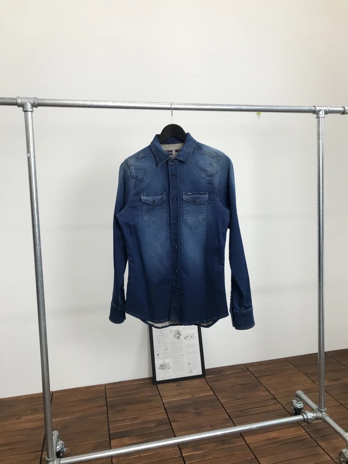 Diesel Sonora Fade Denim Shirt 상품이미지4