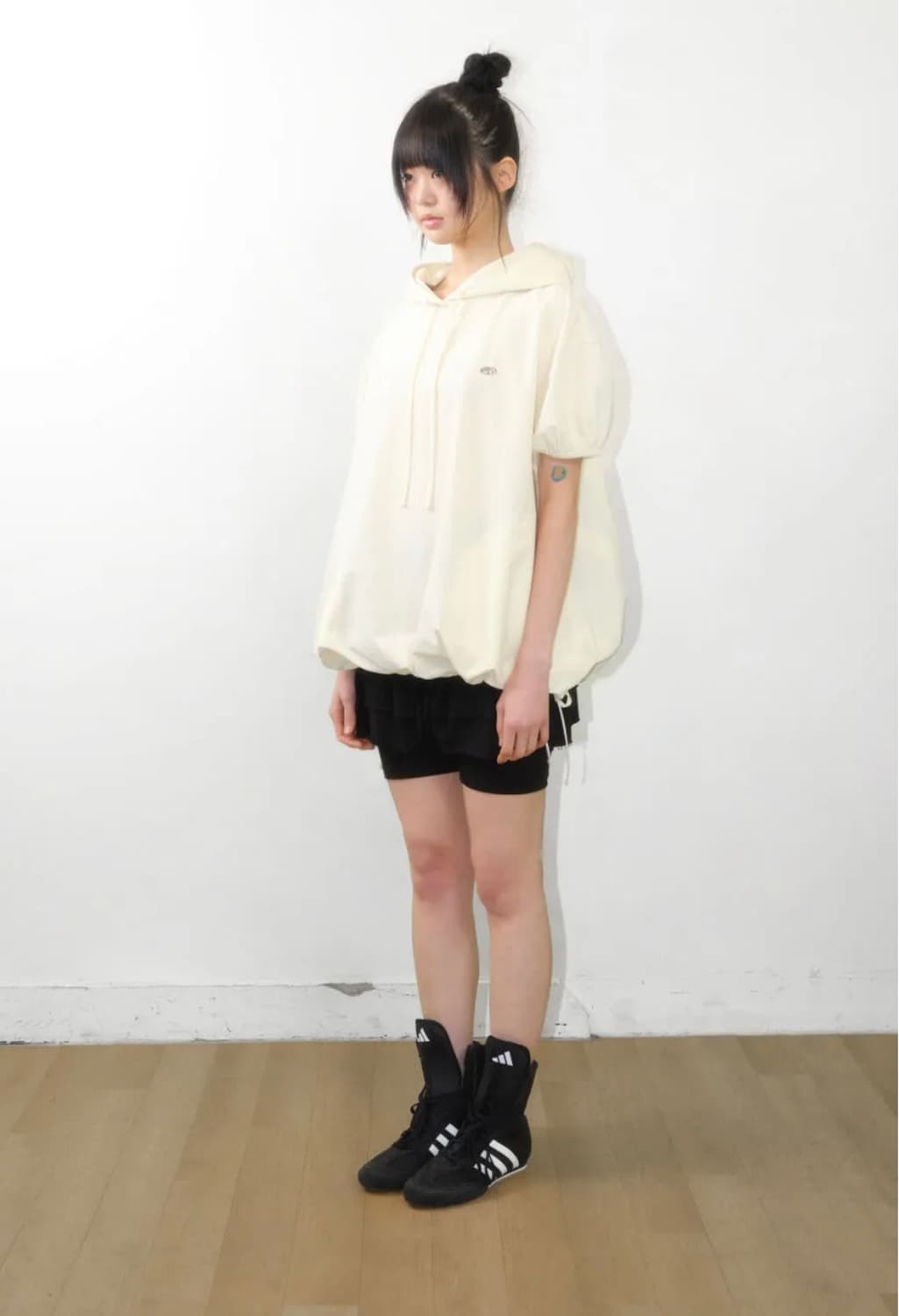 아메스 월드와이드 OVERFIT WRINKLE SHORTSLEEVE HO 상품이미지1