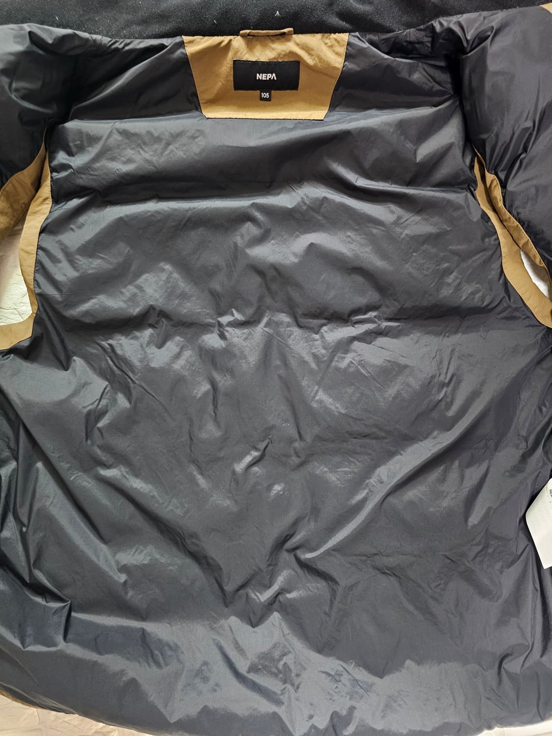 네파 NEPA 패딩 조끼 브라운 105 상품이미지3