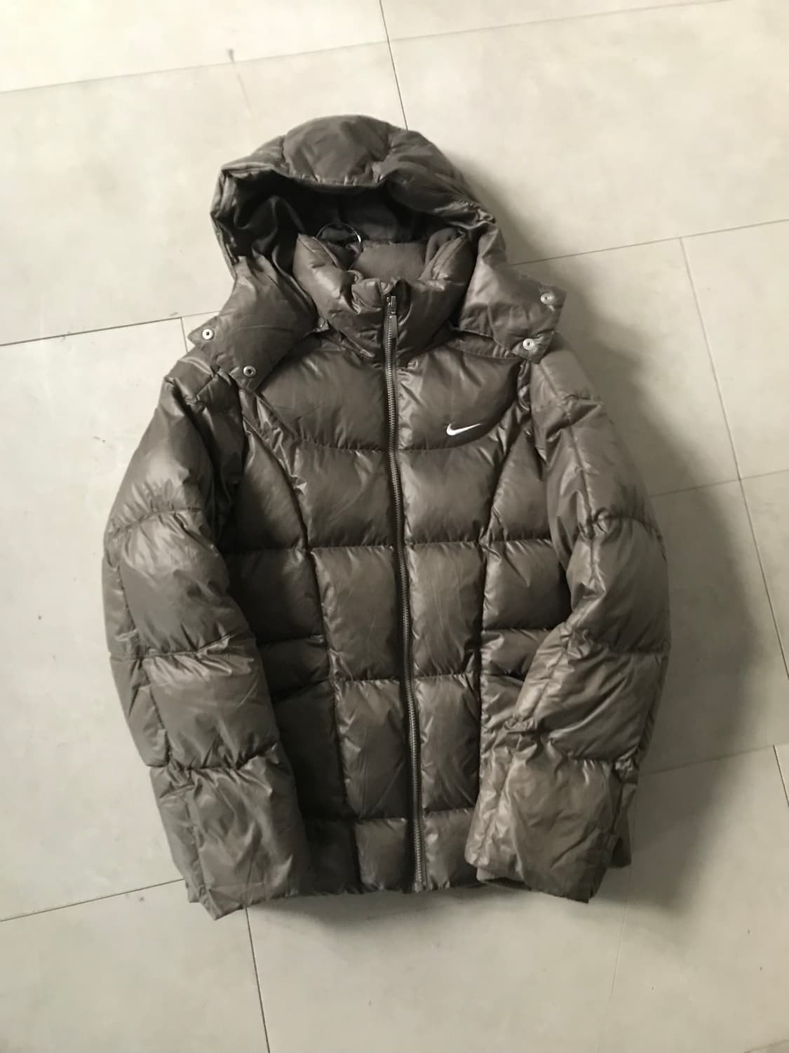 나이키 브라운 후드 패딩 상품이미지9