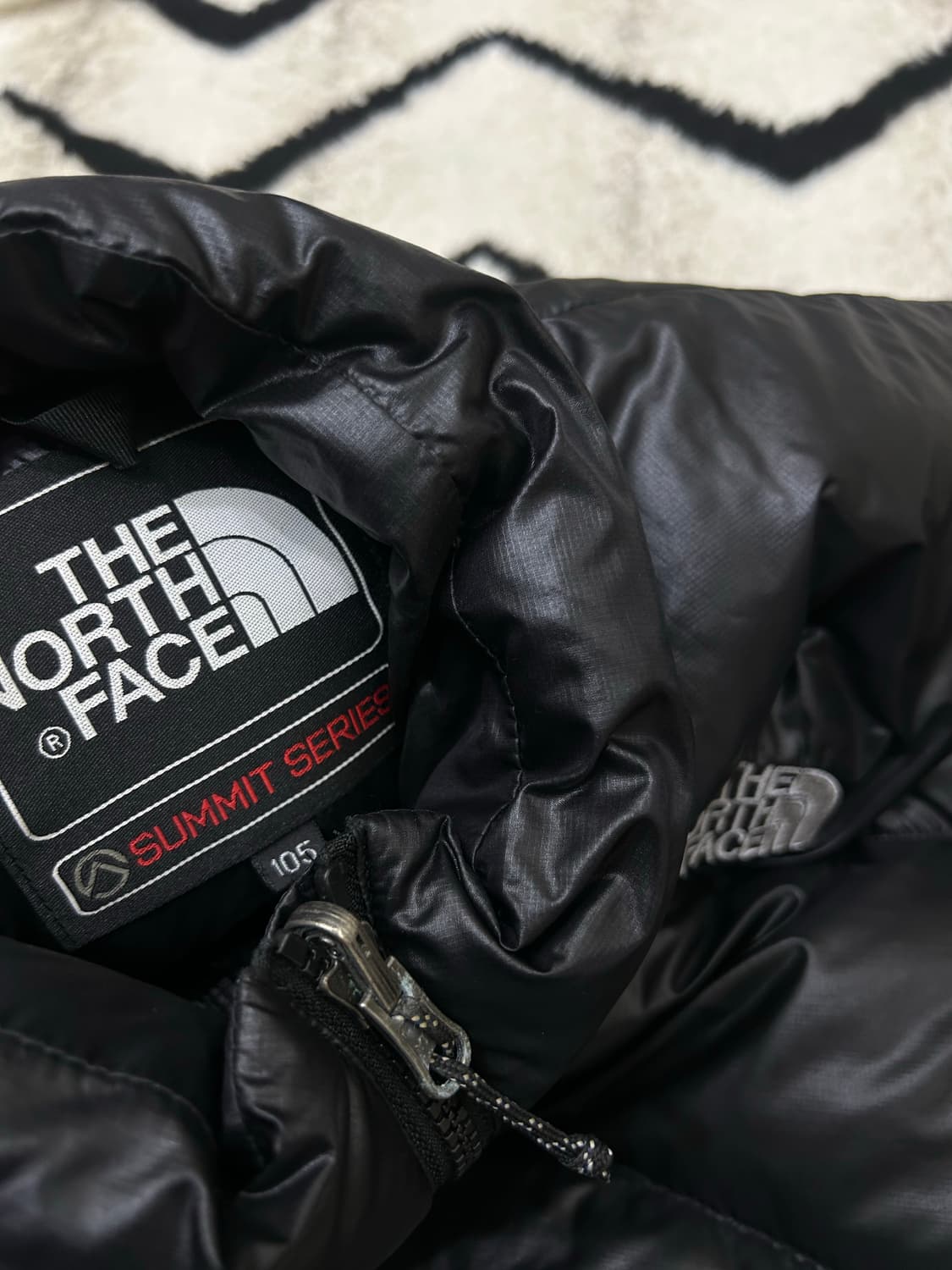 [XL]노스페이스 아콘카구아 써밋시리즈 경량패딩/블랙 상품이미지5