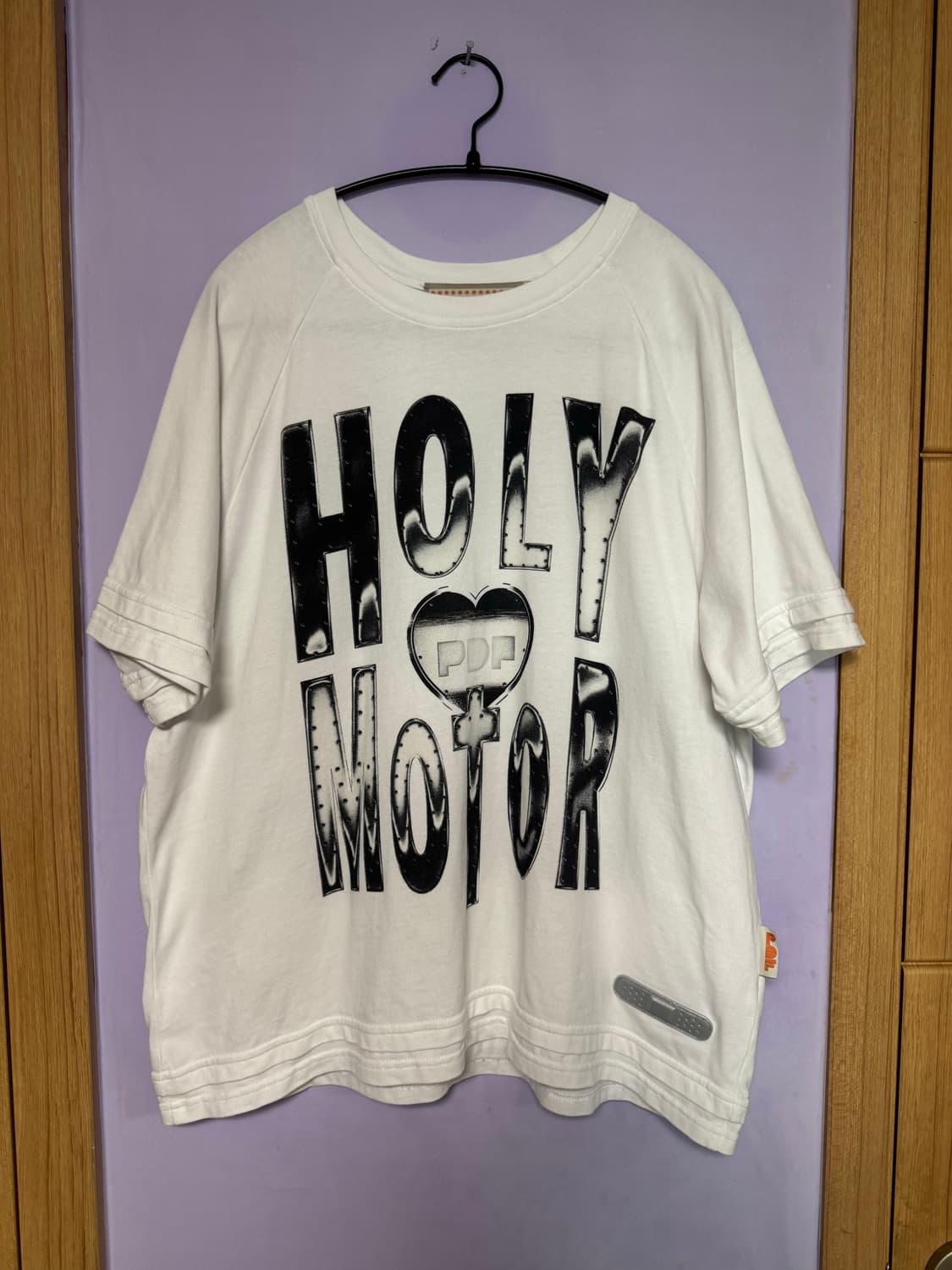 PDF CHANNEL HOLY MOTOR COTTON T-SHIRTS 상품이미지3