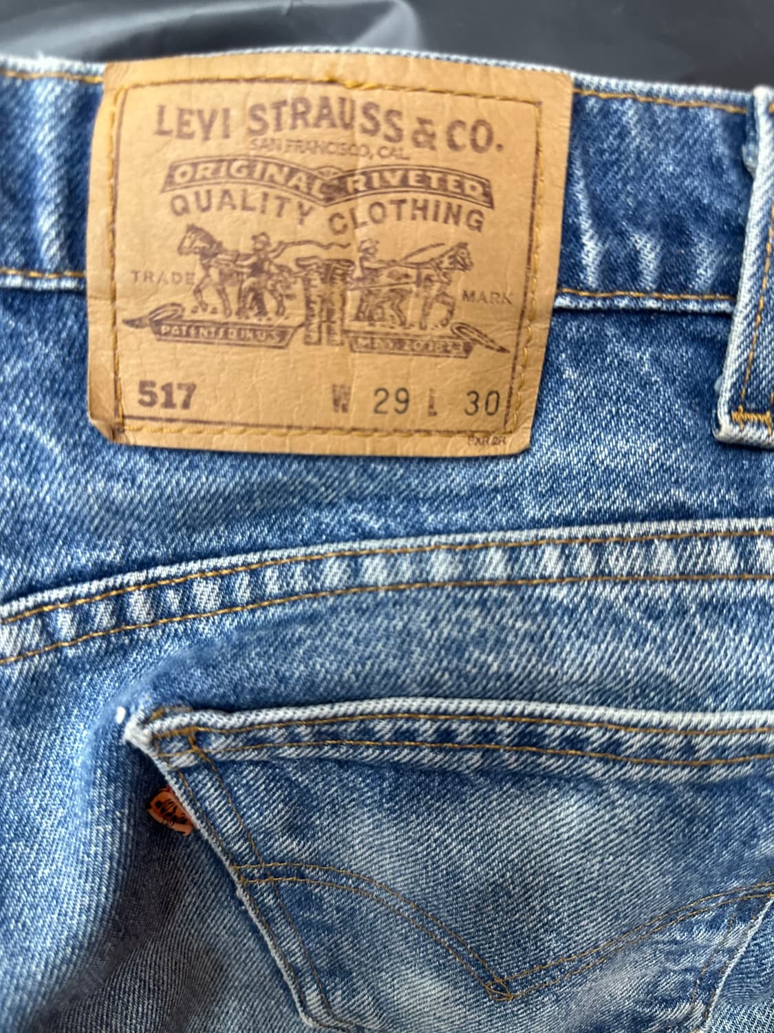 90s u.s.a 리바이스517. 27-28사이즈 상품이미지3
