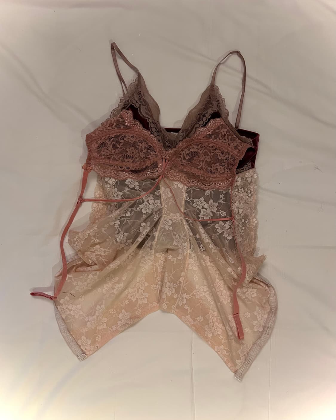 Pink velvet top 상품이미지2