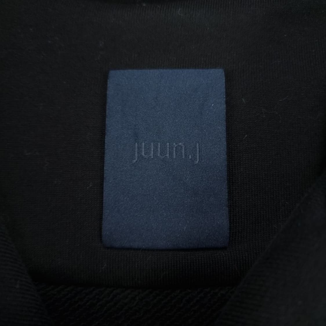 [준지] 20 S/S 셔츠 레이어링 오버사이즈 후드티 블랙 P01547 상품이미지8