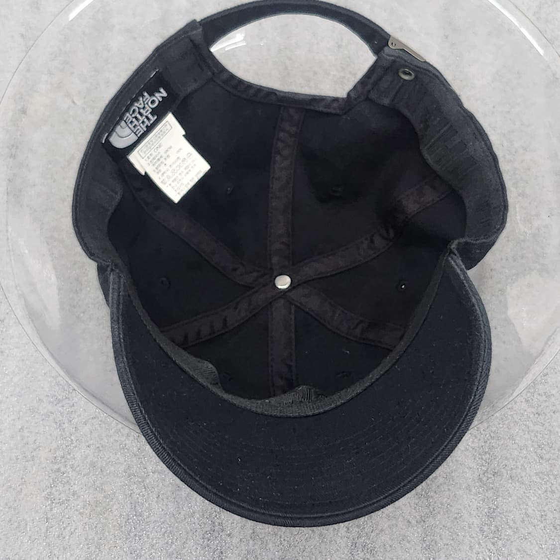 노스페이스 정품 블랙 볼캡 58cm 상품이미지7
