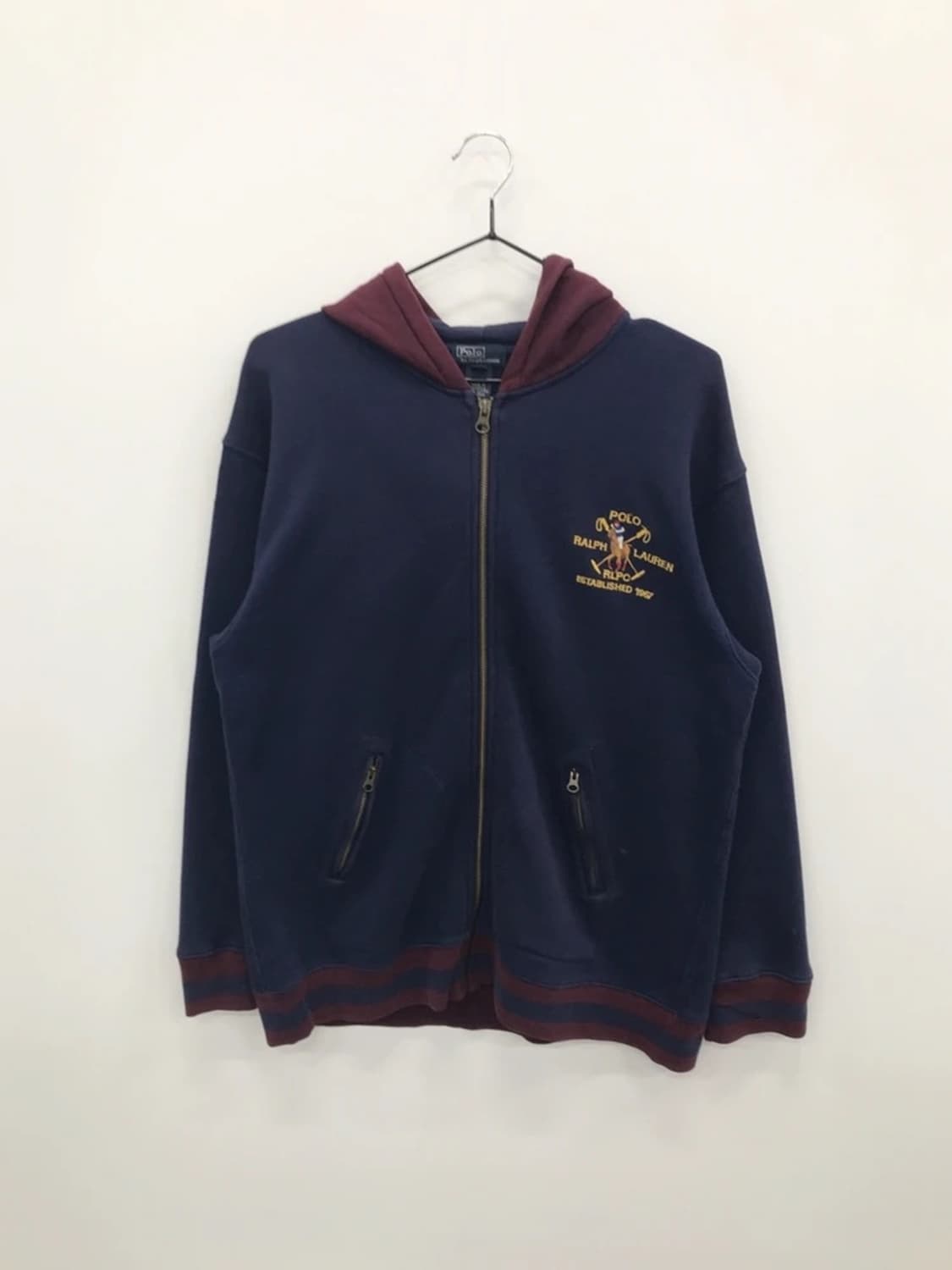 Polo Ralph Lauren Navy Zip Hoodie 상품이미지3