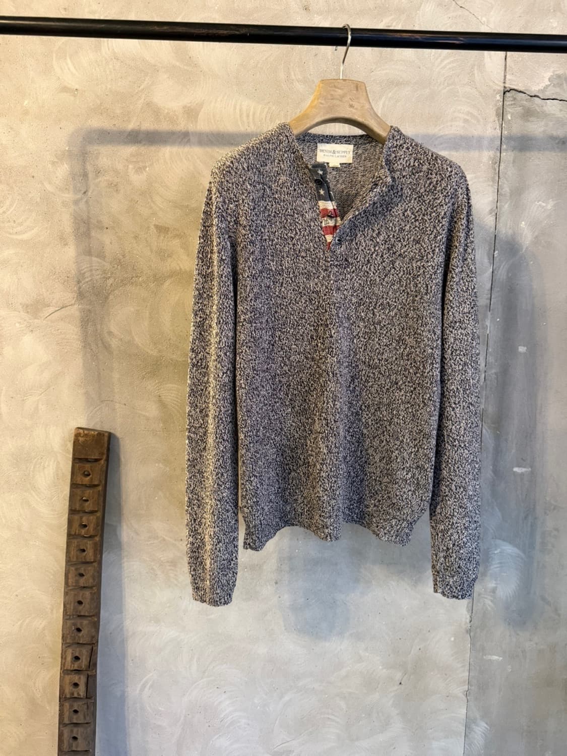 랄프로렌 데님앤서플라이 헨리넥 티셔츠 100 상품이미지1