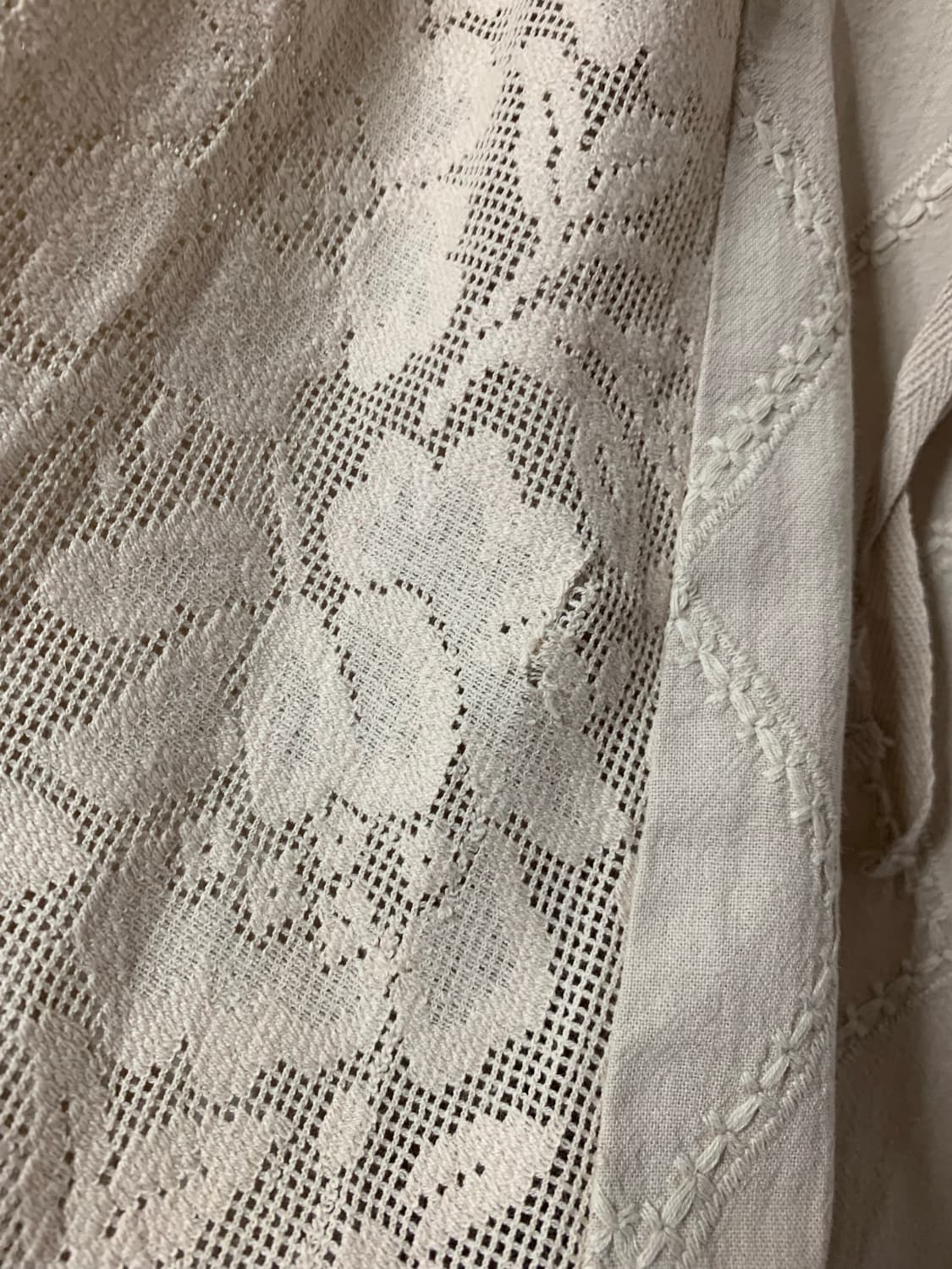 Sm2 일본빈티지 아일렛 모리걸하구미 패치워크 스커트 상품이미지7