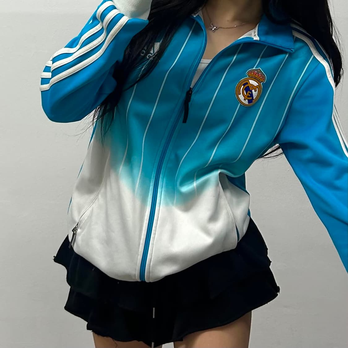 아디다스 레알마드리드 대대장 트랙탑 희귀져지(100) 상품이미지3