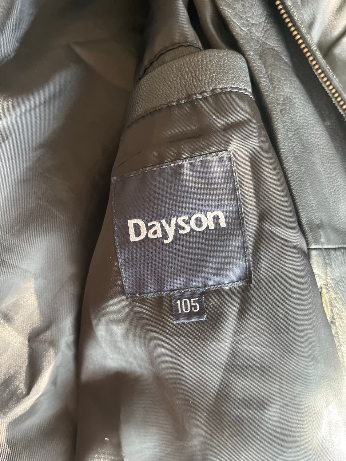 Dayson 양가죽 자켓 xl 판매 상품이미지3