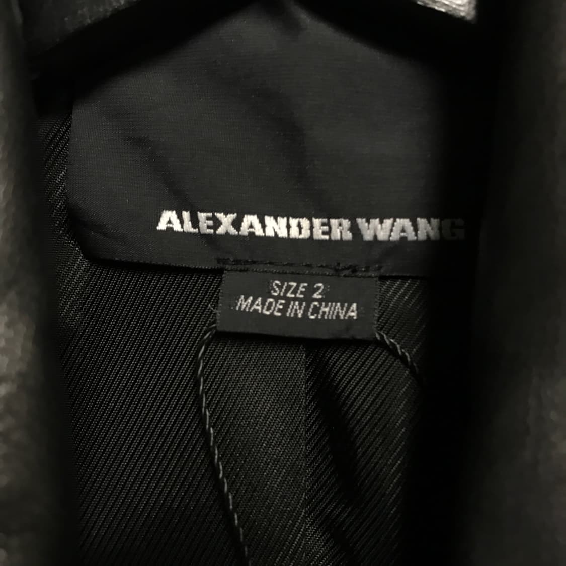 알렉산더왕 가죽 라이더 베스트 2(W) 상품이미지5