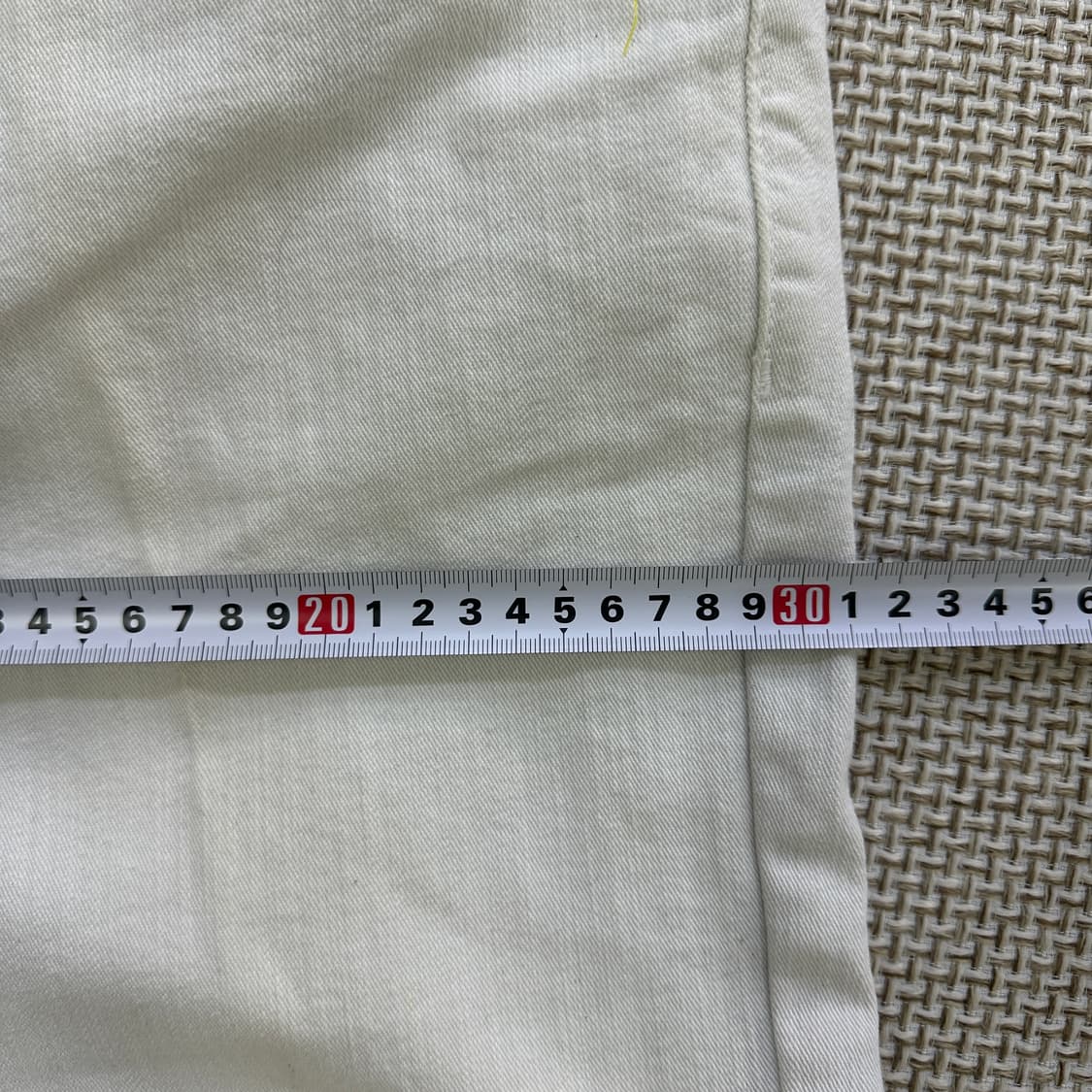 86-100 인터메조 남성 화이트 팬츠 0506D 상품이미지7