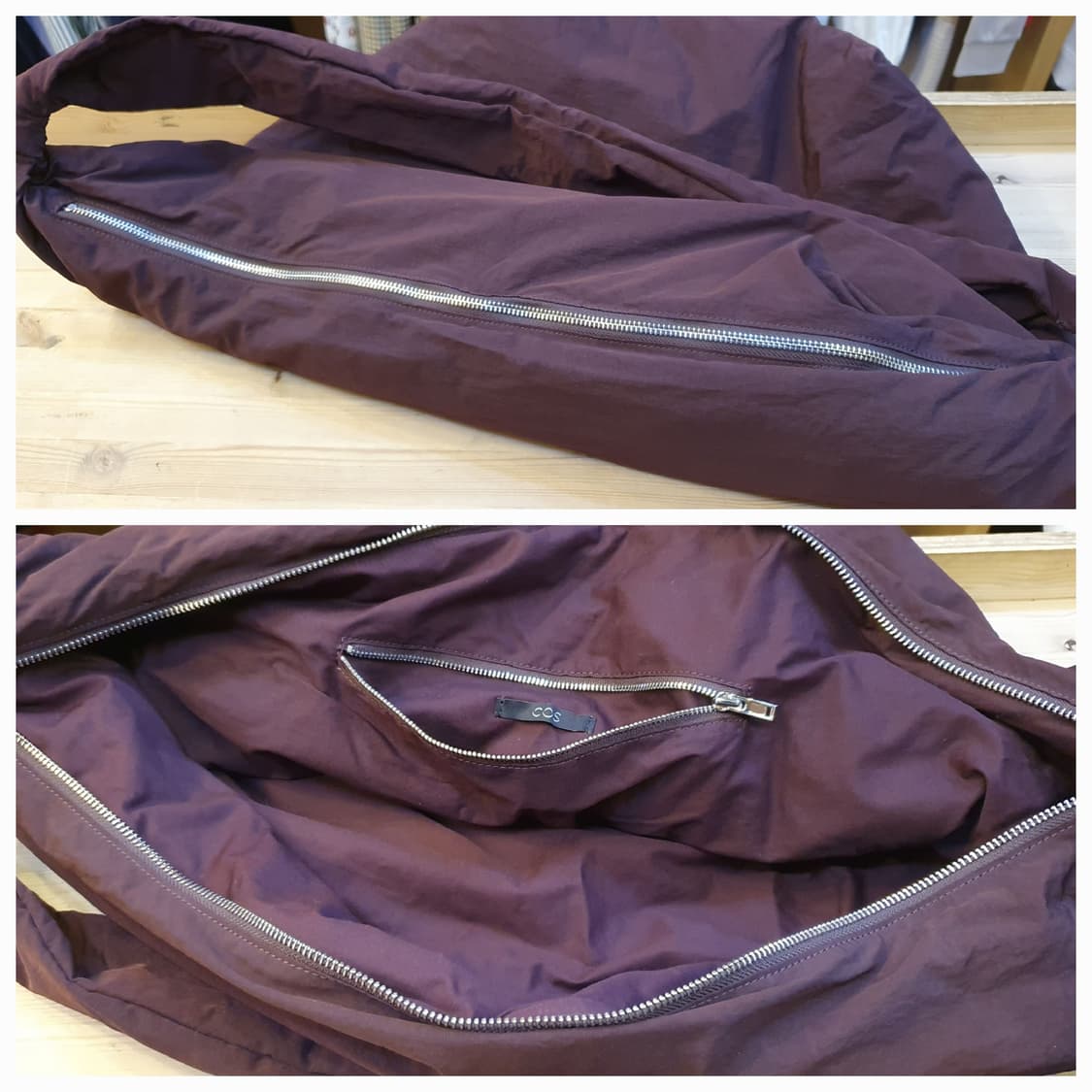 COS 드레이프드 오버사이즈 숄더 상품이미지7