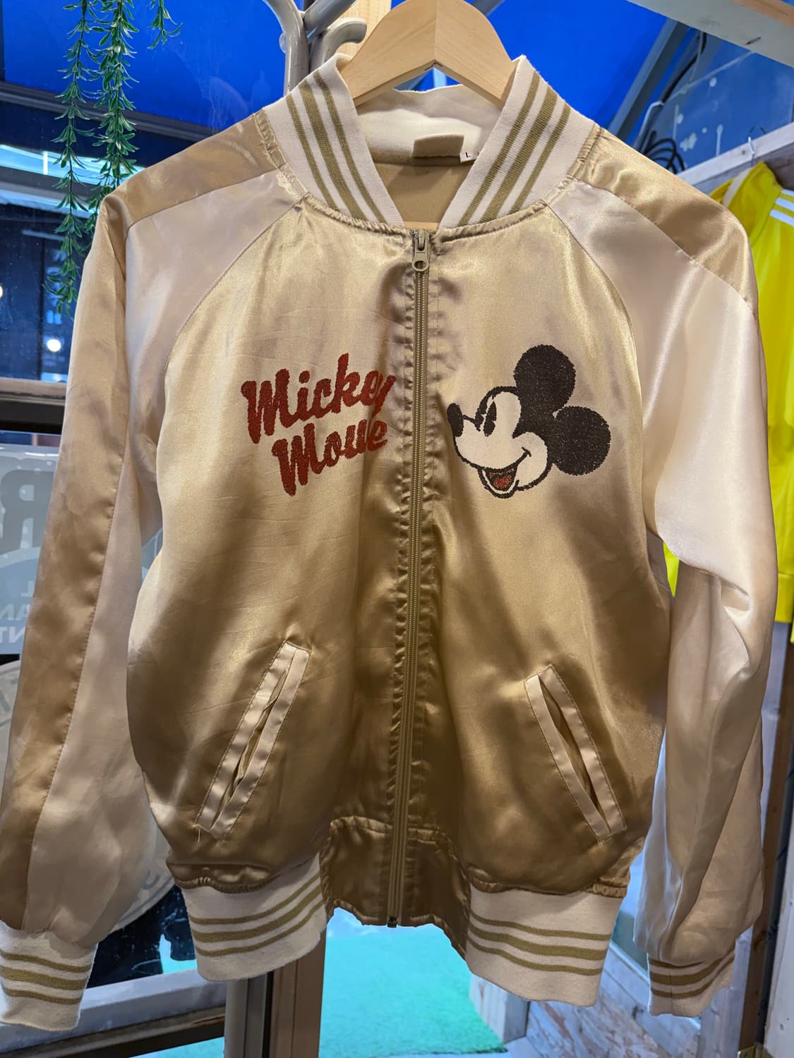 미키마우스 골드 스카잔 자켓 상품이미지1