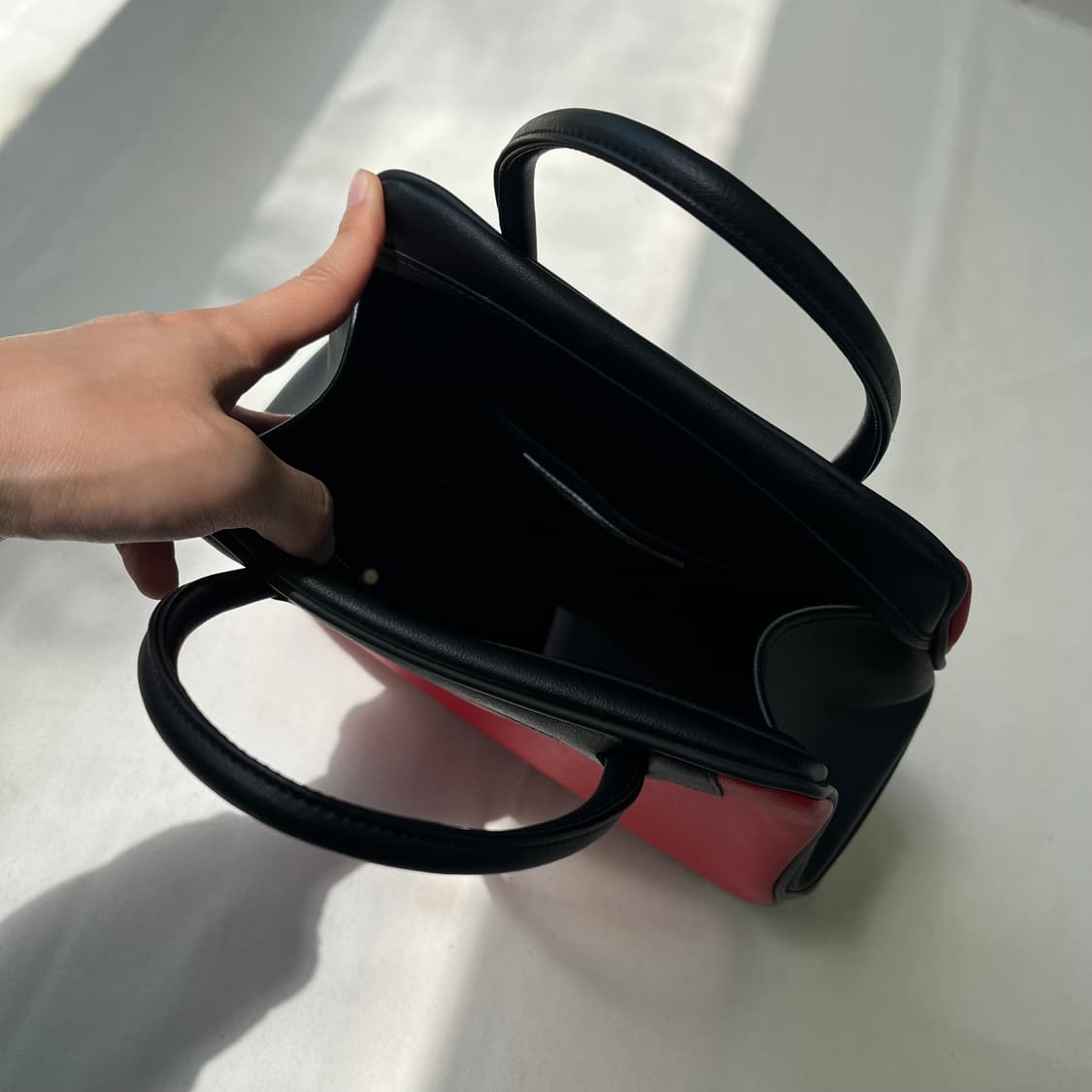 꼼데가르송 레드 보스턴 핸드백 상품이미지8