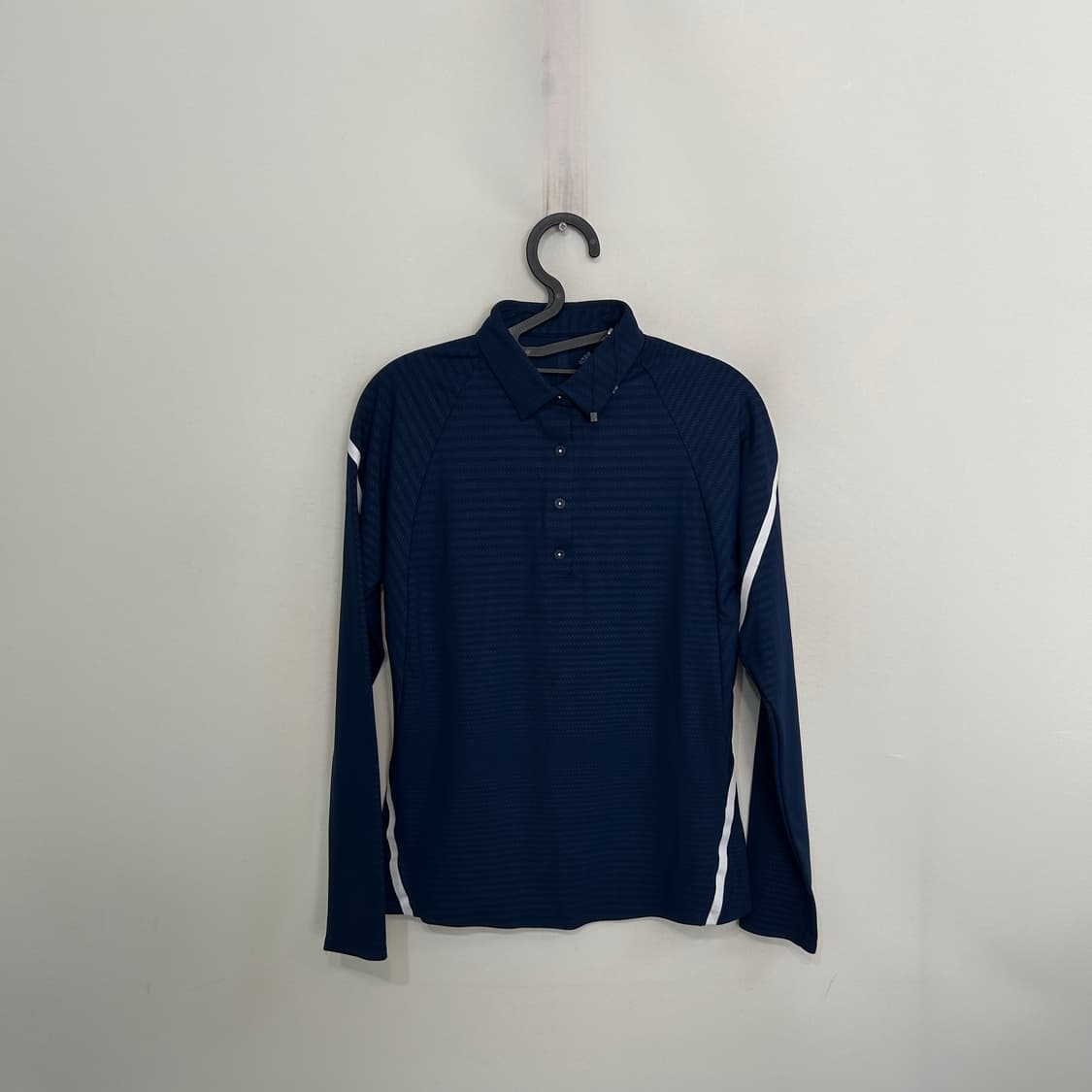 아디다스 여성 티셔츠 긴팔 카라티 미착용품 상품이미지1