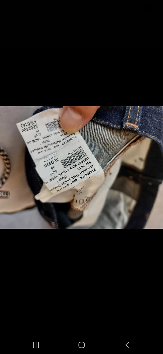 33 알렉산더 맥퀸  청바지  상품이미지8