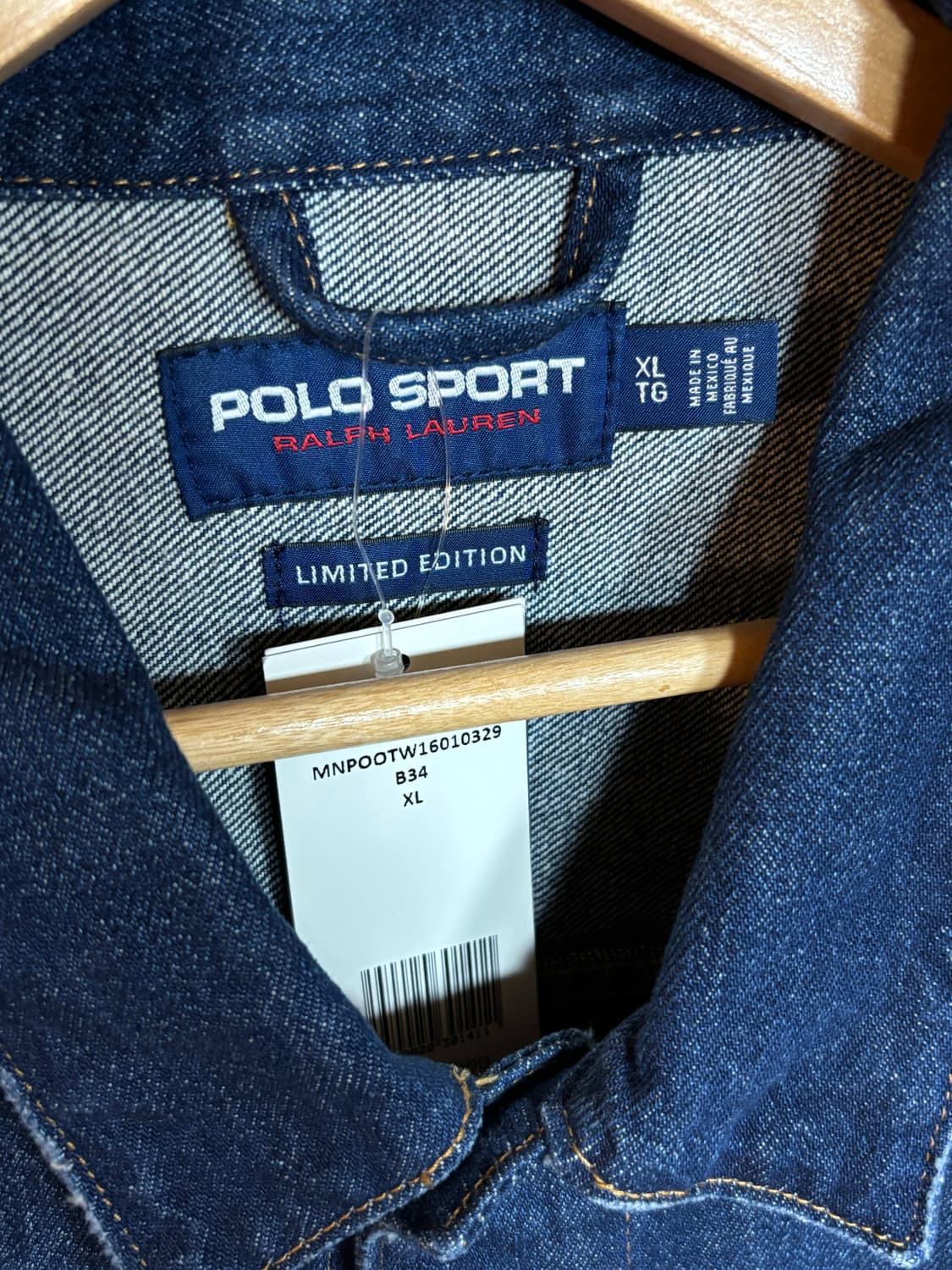 폴로스포츠 성조기 플래그 데님자켓 상품이미지6