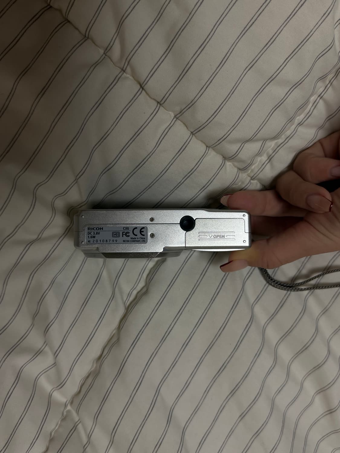 RICOH 리코 CX6 실버 상품이미지3