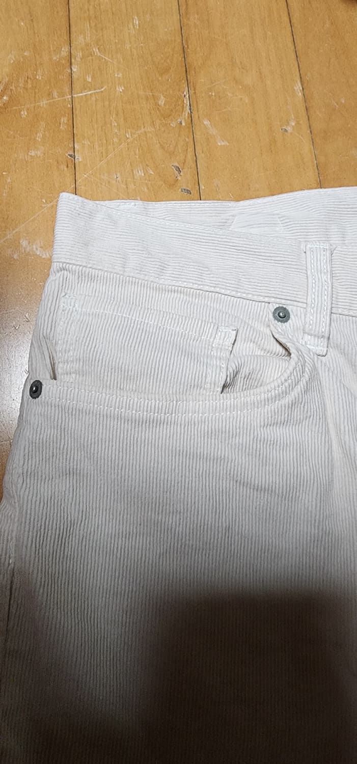 유니클로 코듀로이 팬츠 36 크림 상품이미지4