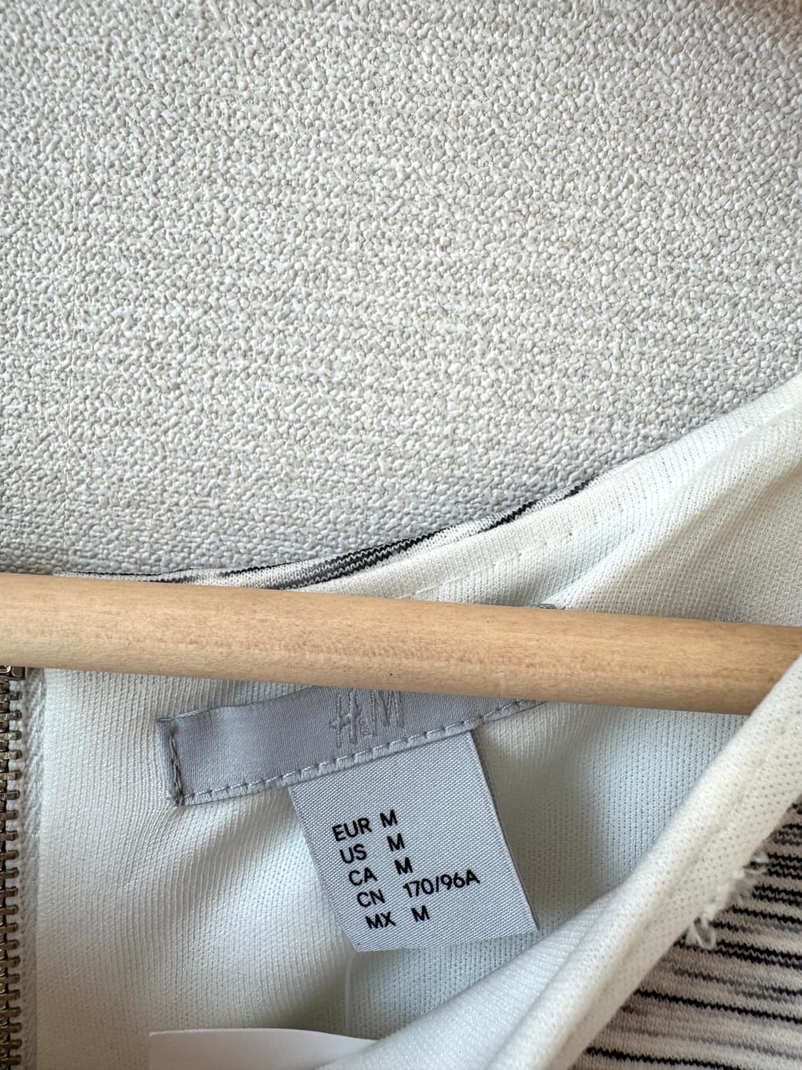 H&M 지퍼 나시 트임 원피스 새제품 EUR M size 상품이미지2