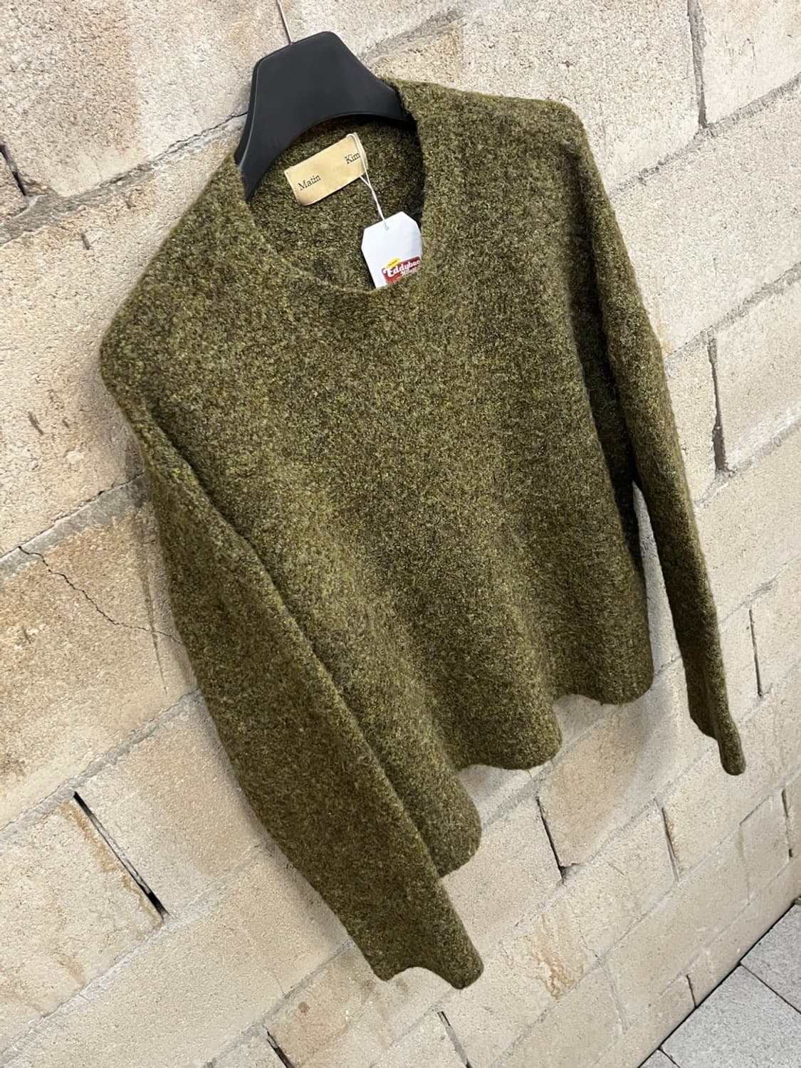 마땡킴 부클 알파카 니트 상품이미지3