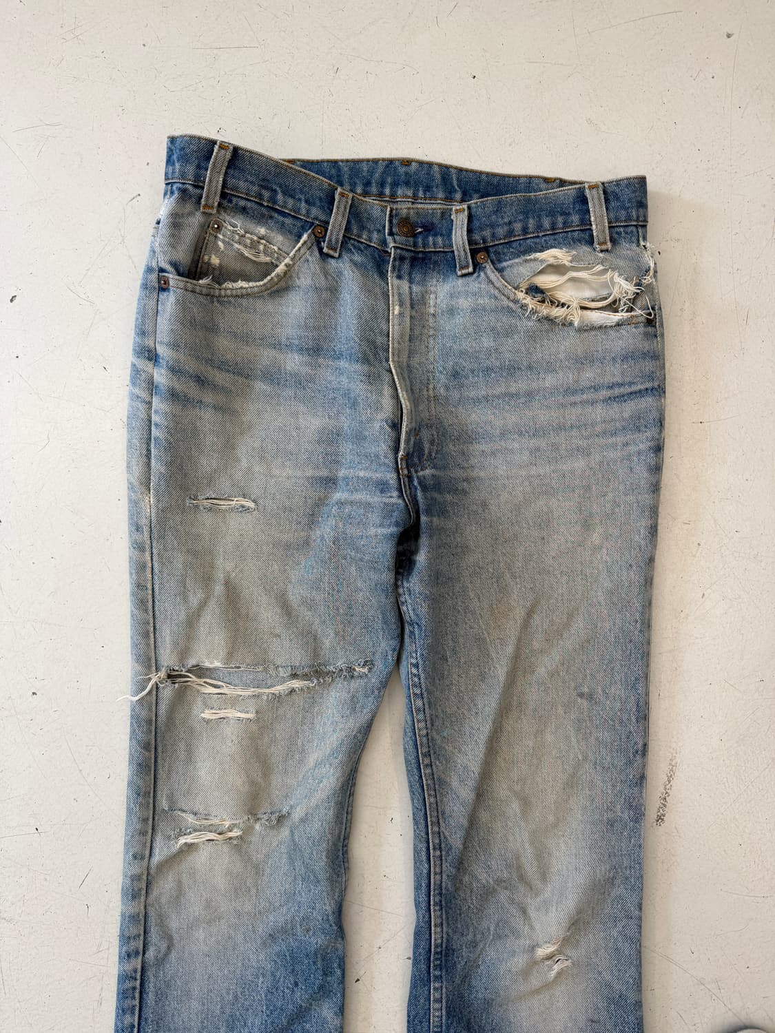 80s 517 orange tab jean  상품이미지5