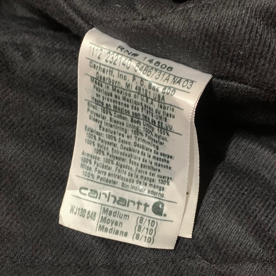 칼하트 액티브자켓 W(M) 상품이미지6