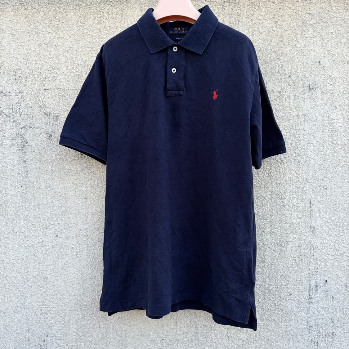 QR택)폴로 랄프로렌 네이비 레드포니 PK반팔 티셔츠 상품이미지1