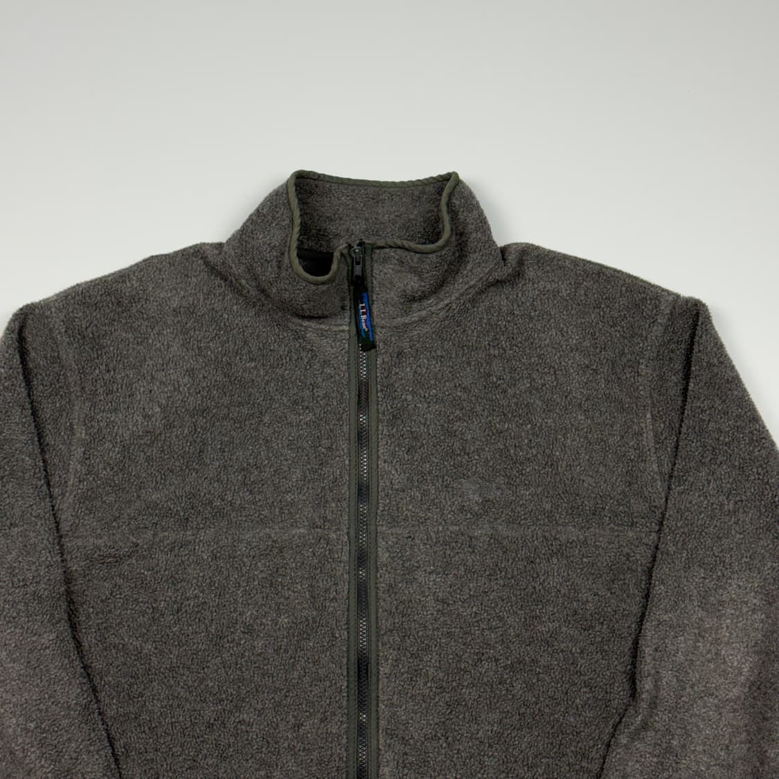 (110) 80s 엘엘빈 플리스 자켓 다크그레이 상품이미지3