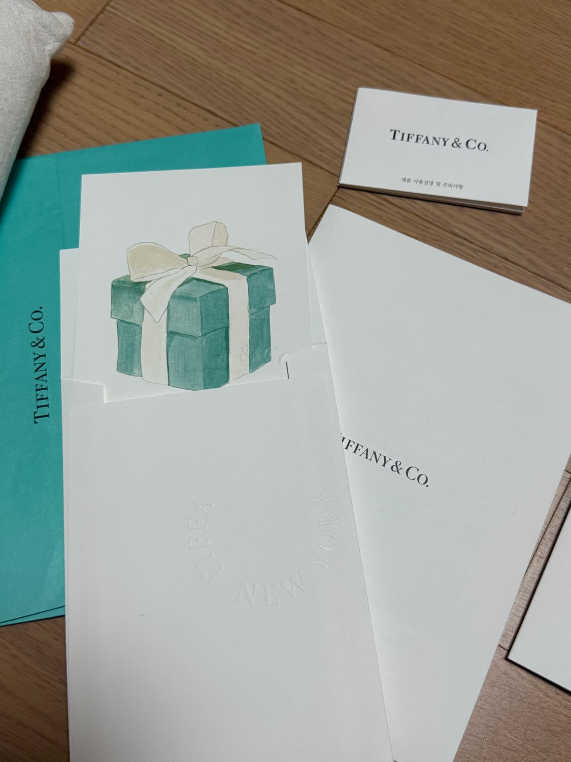 티파니앤코 목걸이 리턴투 민트 더블하트 목걸이 상품이미지4