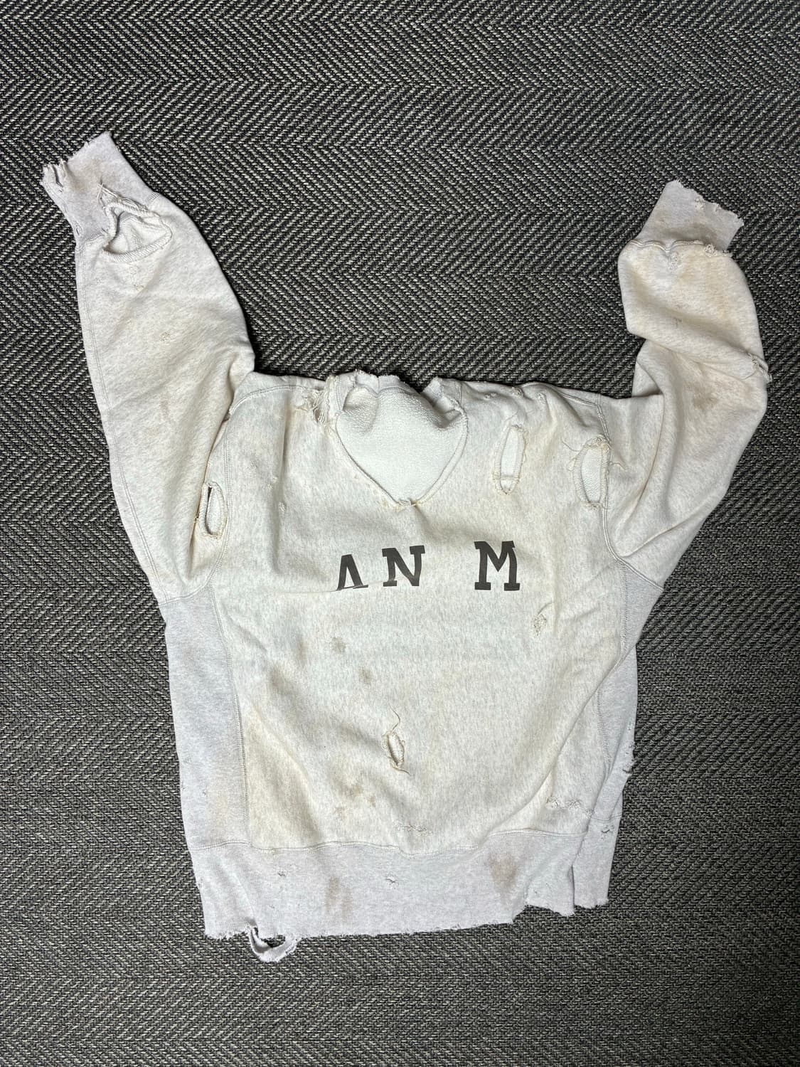 1) ancellm CRASH SWEAT SHIRT (ANC-CT12) 상품이미지1