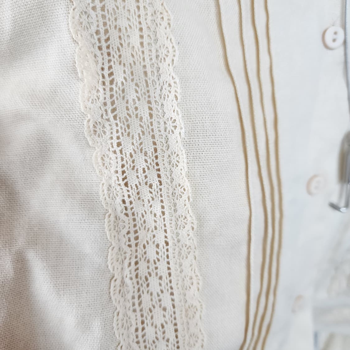 세일러 카라 레이스 블라우스 상품이미지5