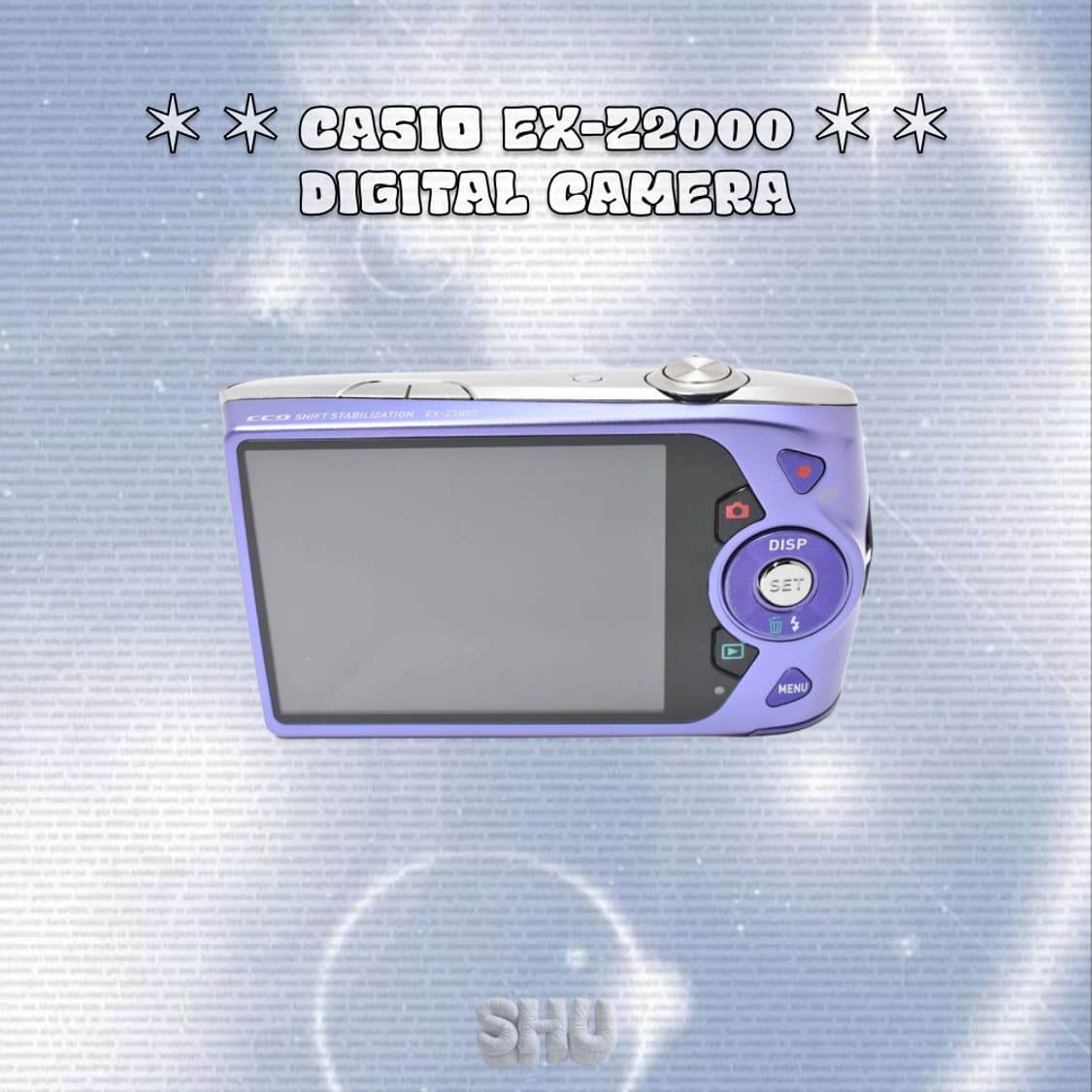 카시오 엑슬림 EX-Z2000 빈티지 디카 퍼플 상품이미지6