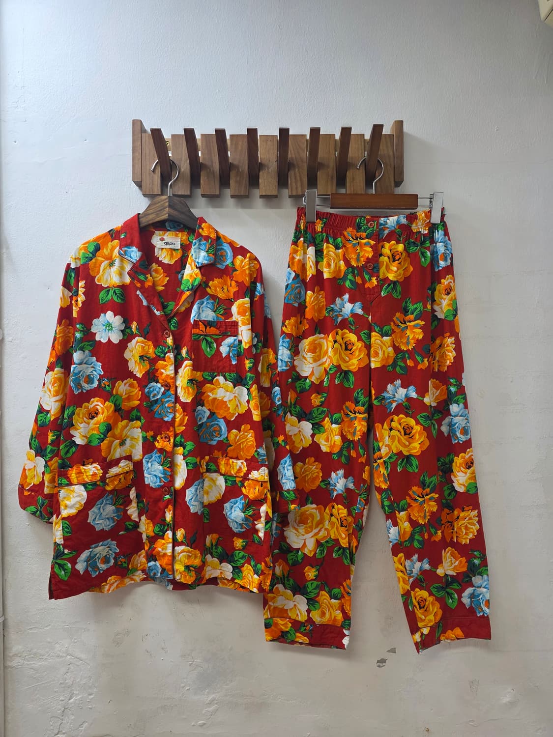 일본빈티지 겐죠플로럴실내복 상품이미지1