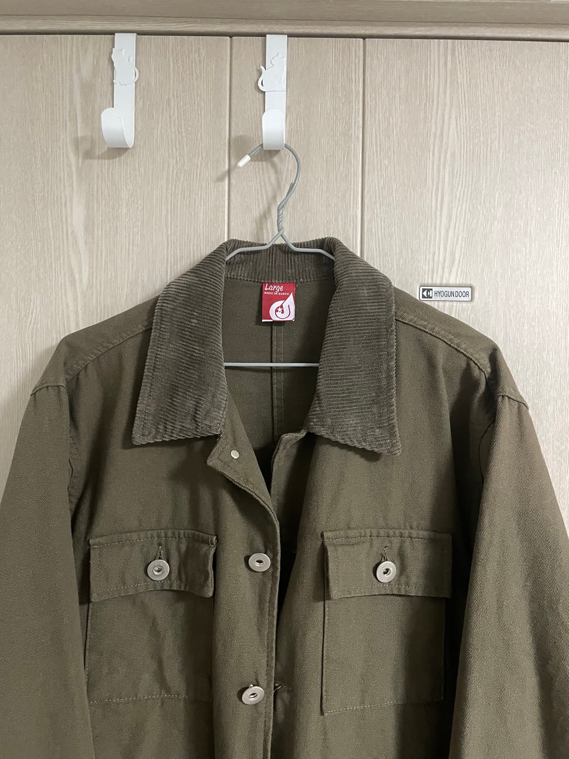 [L]카키 필드자켓 상품이미지3