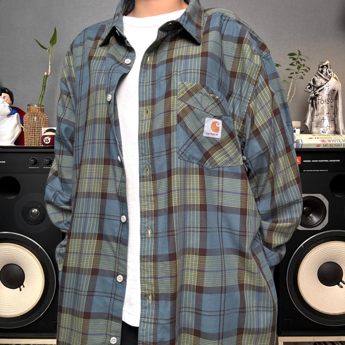 칼하트 체크셔츠 상품이미지1