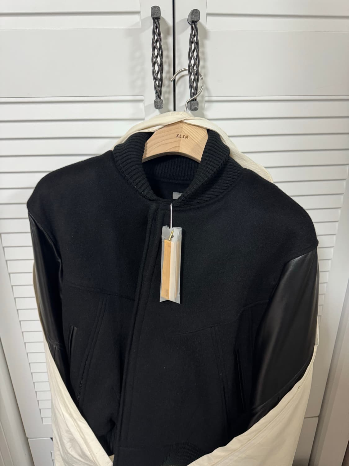 엑슬림 바시티 Xlim ep.6 03 jacket 블랙 S 새상품 상품이미지2