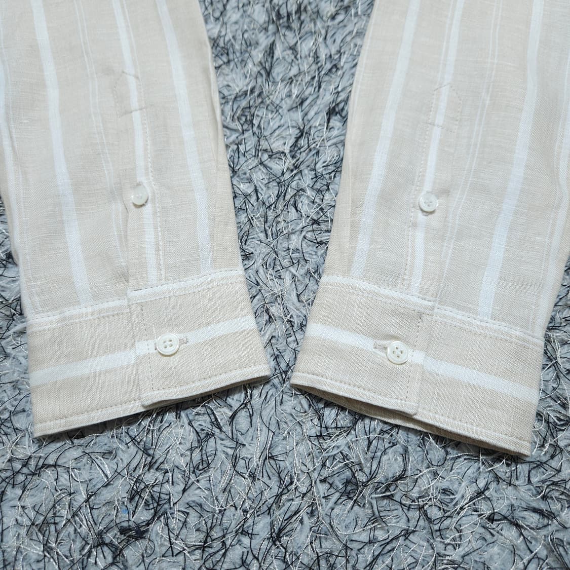 라코스테) 95(36) 여자 린넨셔츠남방 / 왕눈이샵 상품이미지7