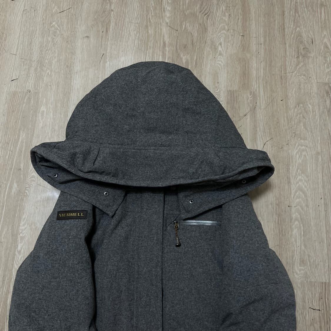 머렐 여성 구스다운 후드 롱패딩 M/95  상품이미지2