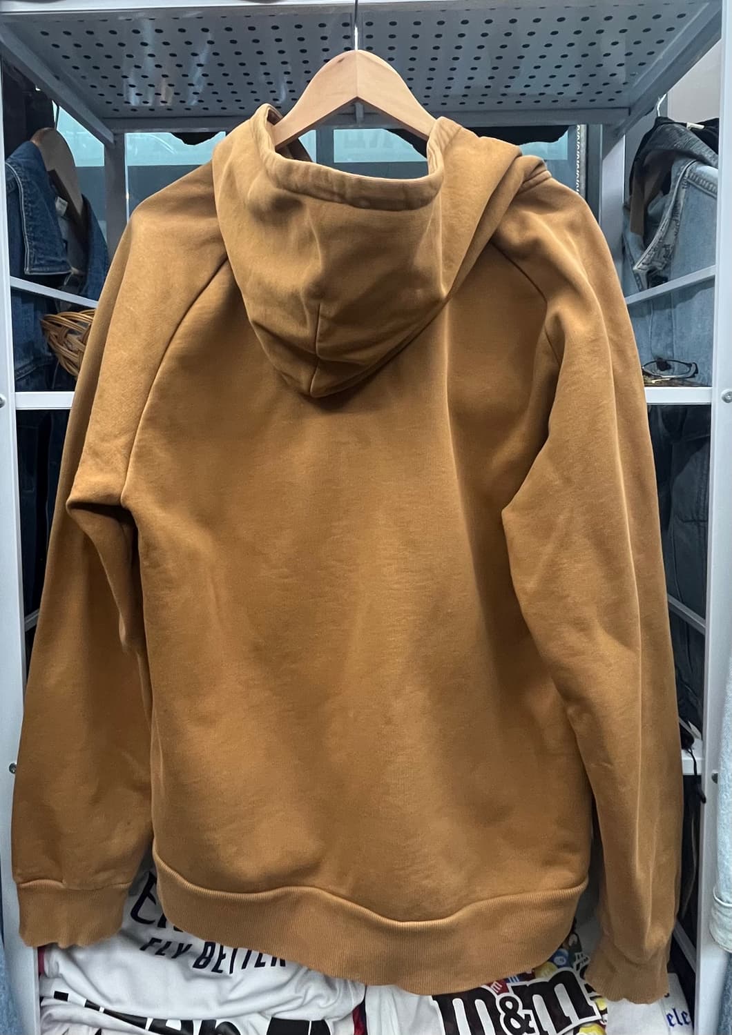 칼하트 브라운 써멀 후드 집업 상품이미지4