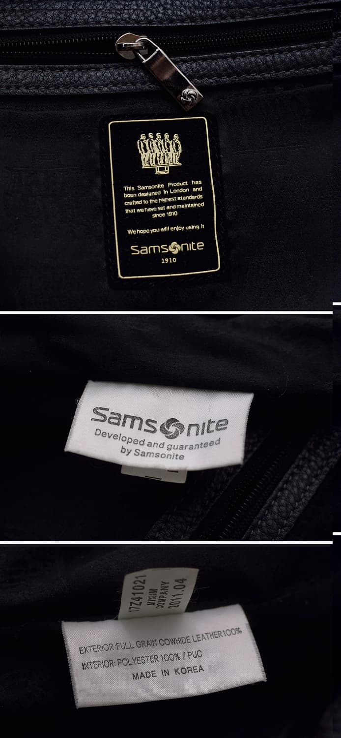 샘소나이트 테리 풀그레인 소프트레더 크로스바디 상품이미지10