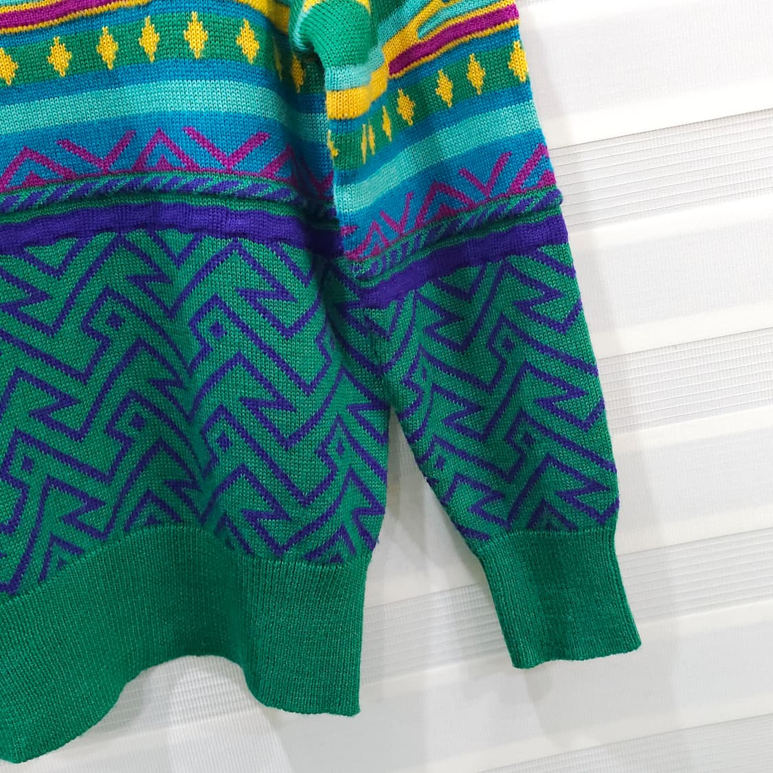 JAPAN 90s VIVIANDY 빈티지 니트 스웨터- 우먼M 상품이미지3