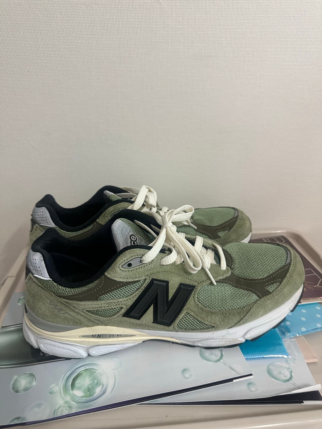 뉴발란스 자운드 990v3 올리브 290 상품이미지3