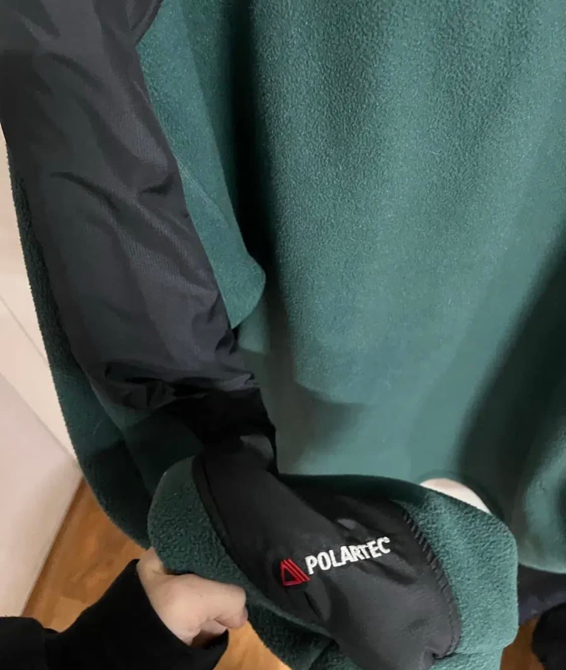 디스이즈네버댓 x폴라텍 배색 플리스 후리스 상품이미지5